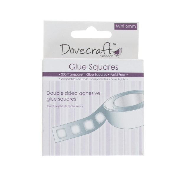 Dovecraft Glue 6mm Squares