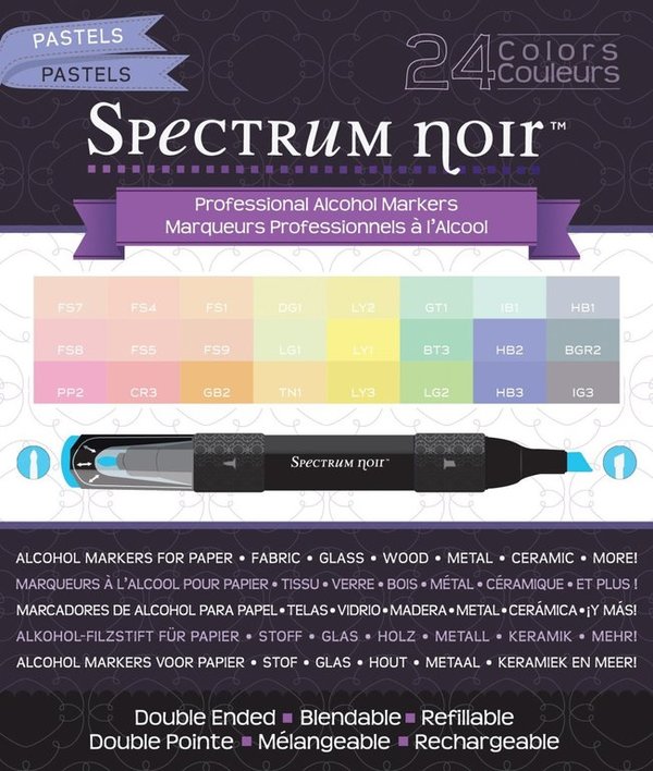 Rotuladores Spectrum Noir Pastel