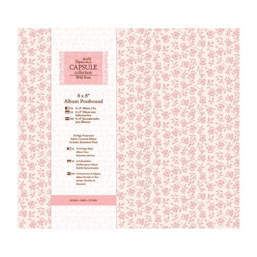 Álbum 8" x 8" Capsule Collection- Wild Rose
