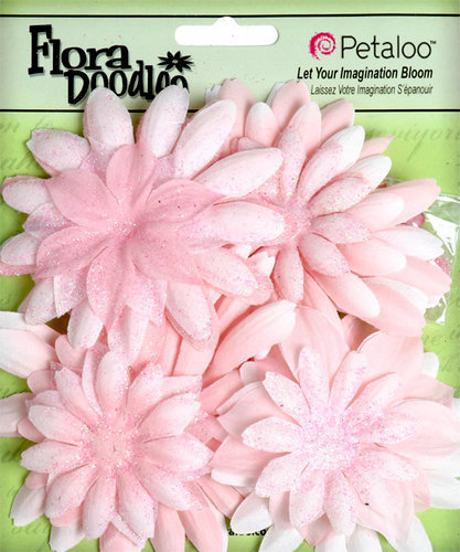 Flores de tela Petaloo - Rosa