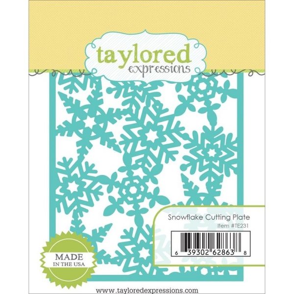 Taylored Expressions Snowflake Cutting Plate
