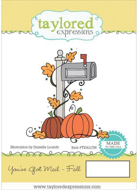Taylored Expressions You´ve got Mail Fall Rubber Stamp