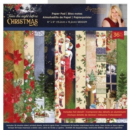 12x12 Paper Pack Twas the Night Before Christmas - Signature Collection