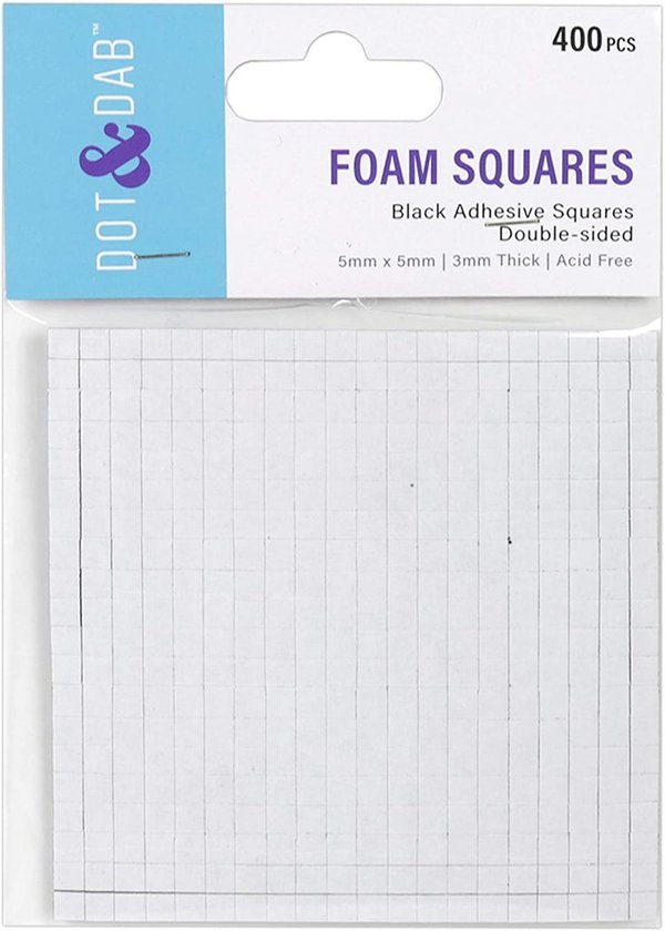 5mm Double-sided adhesive 3D Foam DOT AND DAB
