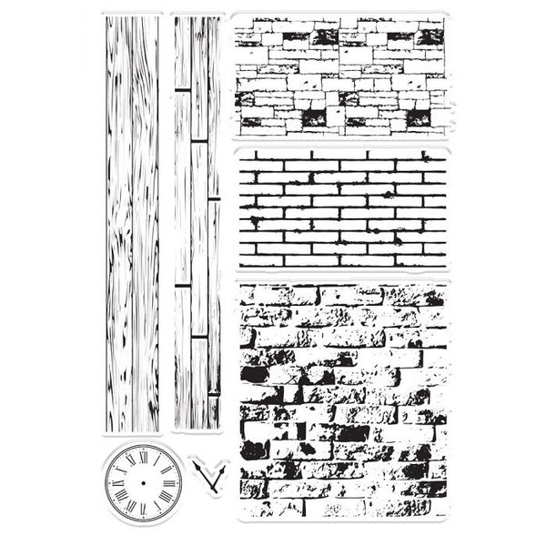Sello de Silicona- "Texturas del Pueblo" de Crafter´s Companion