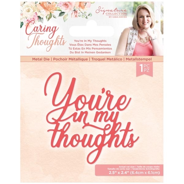 Troquel Caring Thoughts: You're in my Thoughts