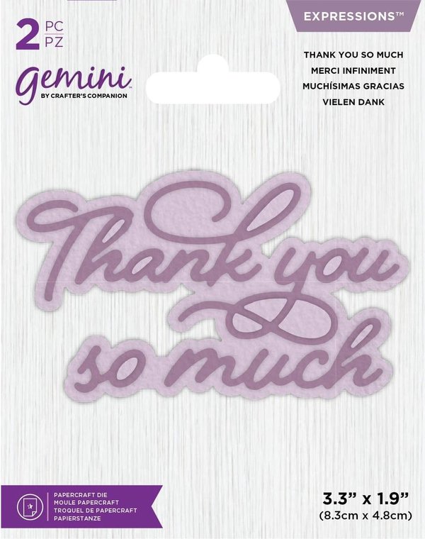 Troquel Gemini: Thank You So Much