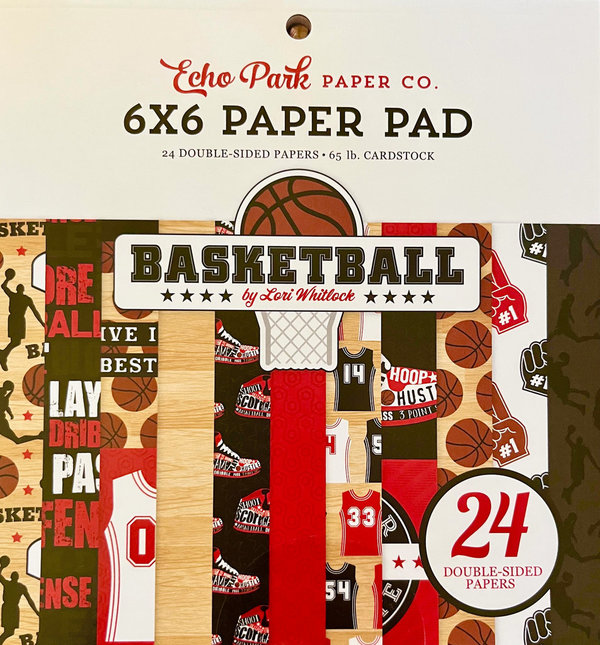 Kit de Papeles Echo Park Basketball 6x6